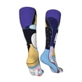 thumbnail image 2 of Lsque Bluey Print Women's Men's Novelty 20in Crew Socks Cotton Socks Knee High Socks for Walking,Running,Nurses,Pregnancy, 2 of 6