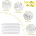 thumbnail image 3 of Pethiy 3 Pack Airtight Pasta Storage Containers with Lids, Plastic Spaghetti and Noodle Holders for Kitchen Pantry Organization and Food Storage, 3 of 7