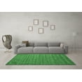 thumbnail image 3 of Ahgly Company Indoor Rectangle Abstract Emerald Green Contemporary Area Rugs, 2' x 4', 3 of 4