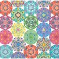 thumbnail image 1 of IHR 3-Ply Deluxe Paper Napkins, 20-Count Cocktail Beverage Size, Mandala Multi, 1 of 1