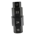 thumbnail image 1 of jinwen Hex Axle Tool Carbon Steel Universal Repair Tool Spindle Socket Adapter Tool Black, 1 of 9