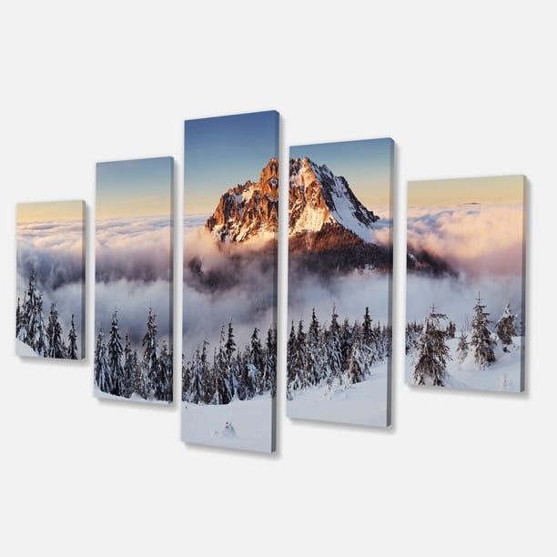 Design Art - Winter Mountain Landscape - Walmart.ca
