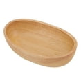thumbnail image 4 of Tazón en forma de bote versátil más Suave Tazón de Fácil de Limpieza para Restaurante en Casa Con Elegante Grano de Adecuado Para Ensaladas de Postres Frutas, 4 of 7