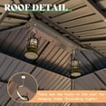 thumbnail image 5 of Jocisland 10x12 Wood Gazebo,Hardtop with Aluminum Double Roof, Outdoor Wooden Pavilion for Parties, 5 of 8