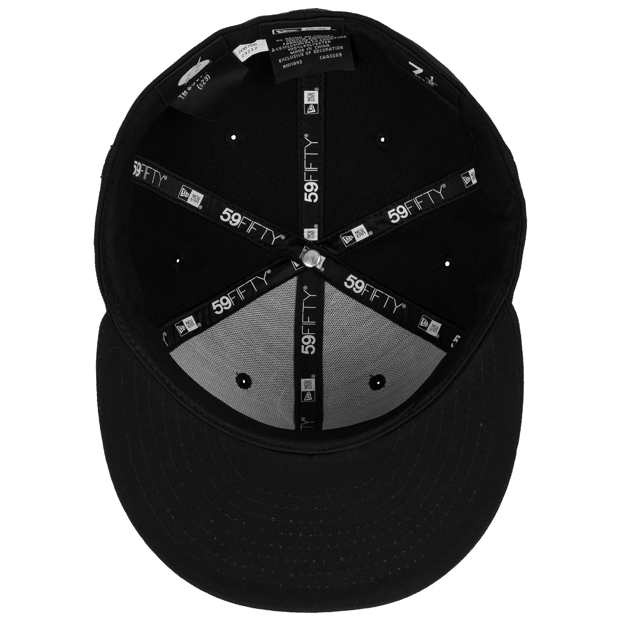 The Flash Logo Black on Black New Era 59Fifty Fitted Hat-7 7