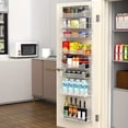 thumbnail image 1 of VyGrow 8-Tier Over The Door Pantry Organizer - with Adjustable Basket. Ideal for Pantry Door Organization And Kitchen Storage Room. Spice Rack Solution., 1 of 2