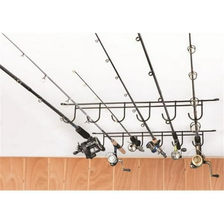 RackEm Racks Overhead 6 Rod Fishing Rod Rack