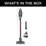 Shark Rocket Pro Corded Stick Vacuum, Carpet and Hardfloors, Pet Friendly, XL Cup, Removable Handheld, HV370 Comet Red