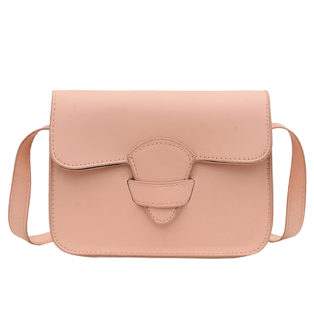 Jocestyle Women Shoulder Bag Simple Leather Handbags Casual Crossbody Messenger Bag 