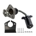 thumbnail image 1 of Youkk Towing Setup Professional-grade Trailer Connector Adapter Black Easy To Install 1Set, 1 of 6