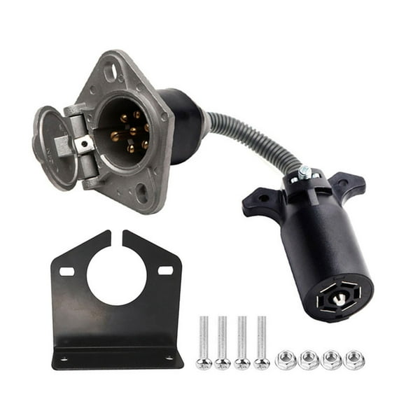 Sidaley Cable adaptador a prueba de golpes y duradero, adaptador de conector de remolque CVP, arnés de cableado de remolque, piezas de Accesorios para vehículos recreativos