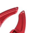 thumbnail image 4 of Pair Red Steering Wheel Shift Paddle Shifter for Subaru Outback Legacy Impreza for Toyota GT86 Aluminum Alloy, 4 of 5