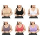 thumbnail image 3 of Sonducket Estabilidad para mujeres adultas: manténgase seguro y con productos compatibles Malla de comodidad visual transpirable lavable a Ropa interior Gris Púrpura,5XL 5XL, 3 of 6