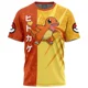 thumbnail image 5 of Camiseta de Pokémon con dibujos animados para bebés, niños y niñas, ropa de verano de manga corta con estampado de dibujos animados de Pikachu, camiseta de Pokémon para niños, 5 of 6