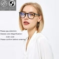 thumbnail image 4 of duomi-3 Pack Lunettes de Lecture Bloquant la Lumière Bleue, Lecteurs d'Ordinateur à Charnière à Ressort pour Hommes Femmes, Filtre Anti-Uv, 4 of 4