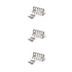 thumbnail image 5 of Eigraketly Puente de guitarra sin cabeza con tuerca de bloqueo Principiantes Repuestos de bajo de precisión Práctica Estudiantes Instrumento musical Plata Type1 NO1 Eigraketly CBP235318, 5 of 6
