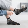 thumbnail image 2 of Naloa Pilot Cat In Vintage Plane Ankle Socks for Women Non Slip Socks No Show Socks Classic Low Cut Casual Socks Casual Socks, 2 of 7