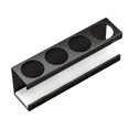 thumbnail image 1 of Soporte para cepillos de dientes de pared, sin perforaciones, para cepillos de dientes eléctricos, manuales, organizador de pasta de dientes para baño, 1 of 8
