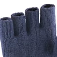 thumbnail image 6 of Msgweeeg Ski Gloves Men Mens Gloves Winter Man and Women Solid Color Half-Finger Outdoor Fingerless Thicken Wool Casual Fashionable Gloves for Cold Weather and Insulation, 6 of 7