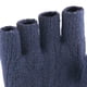 thumbnail image 5 of Guantes para hombre y mujer, de color liso, de medio dedo, para exteriores, sin dedos, de lana gruesa, informales, de moda, con parte superior acrílica., 5 of 6