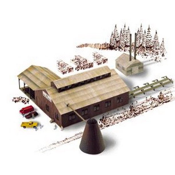 Walthers 9333236 N Mountain Lumber Co. Sawmill Kit