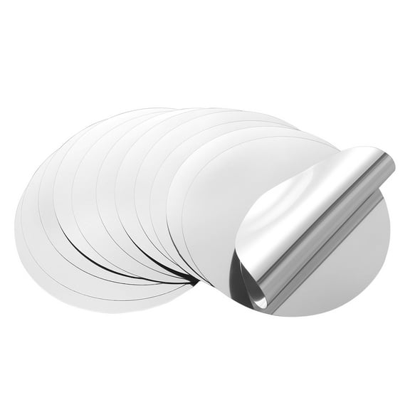 Raindrops Wine Pourer Discs Made of Aluminum Foil for Pouring at Home or Professional Use Silver 12pcs