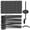 100pcs Nylon Clips, variant on Solar Panel Bird Guard Fasteners Clips 200 Sets Critter For Attaching Galvanized Welded Wire To Panels Stainless Steel Squirrel Proof Fence