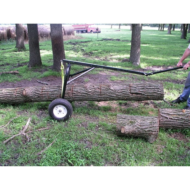 Topbuy Transporteur de bûches de bois de chauffage Chariot de