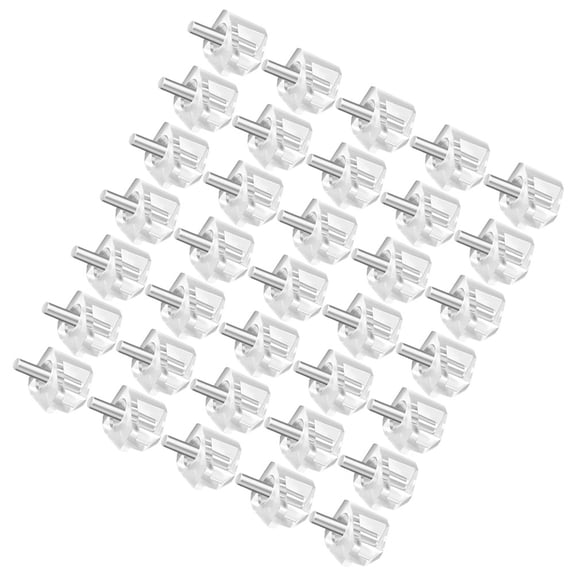WHAMVOX 100pcs Cabinet Shelf Pins Shelf Support Pegs Cabinet Shelves Pegs Bookshelf Pegs