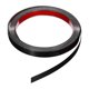 thumbnail image 1 of Uxcell 0.6" x 20ft Moldura de metal autoadhesiva para pared, tira de espejo negra, 1 of 7
