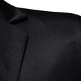 thumbnail image 4 of Styesk Vestes pour Hommes Hommes Décontracté Style Court Imprimé Blazer à Boutons Col Rabattu Complet Manches Longues, 4 of 7