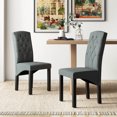 thumbnail image 2 of Costway Modern Dining Chair Set of 2 with High Backrest High-density Sponge Cushion, 2 of 8