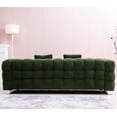 thumbnail image 5 of Couches for Living Room 80 inch,Granular fleece fabric Modern Love Seats Sofa, Upholstered 3-Seater Loveseat w/Armrest for Bedroom, Apartment, Home Office, 5 of 5