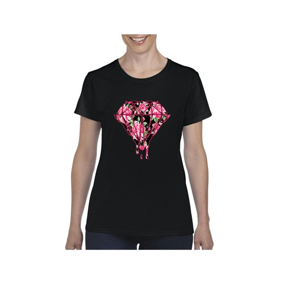 NIB - Women's T-Shirt Short Sleeve - Diamond