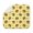 Hedgehog and Leaf, variant on Hedgehog and Buttercup Cream Pattern 1 Pack Kitchen Dish Drying Mat, Ultra Absorbent Microfiber Dish Drainer Mat, 16"x18"