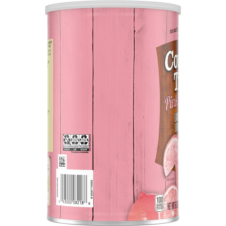 Country Time Pink Lemonade Drink Mix Canister, 19 OZ - Jay C Food