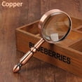 thumbnail image 1 of 20X Portable Loupe Handheld High Magnification All-Metal Magnifier Magnifying Glass Power Len, 1 of 5