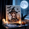 thumbnail image 4 of Halloween Ghost Pearl Art DIY Kit, Ghost Diamond Art Craft Kit with Crystal Pearl Beads, 3D Pearl Mosaic Craft Set, Beginner Friendly Handmade Canvas Art for Fall Home Decor(2-G), 4 of 6