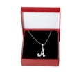 thumbnail image 3 of Collar Gargantilla Letra A Plata 925 45cm Horoz WP1401, 3 of 5