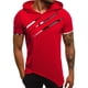 thumbnail image 2 of pstuiky camisetas para hombre, Camisa informal de algodón y lino de moda de verano para hombre, con solapa y manga corta y cuello alto. camisas casuales para hombre xxxl, 2 of 5