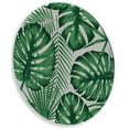 thumbnail image 5 of Mexican Handmade Wooden Cheese Board with Resin Finish – Ideal for Charcuterie, Serving Tray, and Entertaining. Model: Monstera., 5 of 5