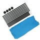 thumbnail image 1 of Tienda De Playa, Refugio Solar A Prueba De Viento UPF50+ Con 4 Grandes Bolsas De Y 4 Postes De Hierro Engrosados, Canopy De Sombra 200x210x150 Cm Para Acampar, Pesca, 1 of 7