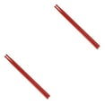 thumbnail image 3 of Ruiboury Baguettes en Nylon Incassables Poignées d'Instruments de Musique Têtes Antidérapantes pour Enfants Adultes Rouge 2Ensemble, 3 of 6