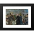 thumbnail image 2 of Christian Krohg 24x18 Black Modern Framed Museum Art Print Titled - Albertine (1917), 2 of 5