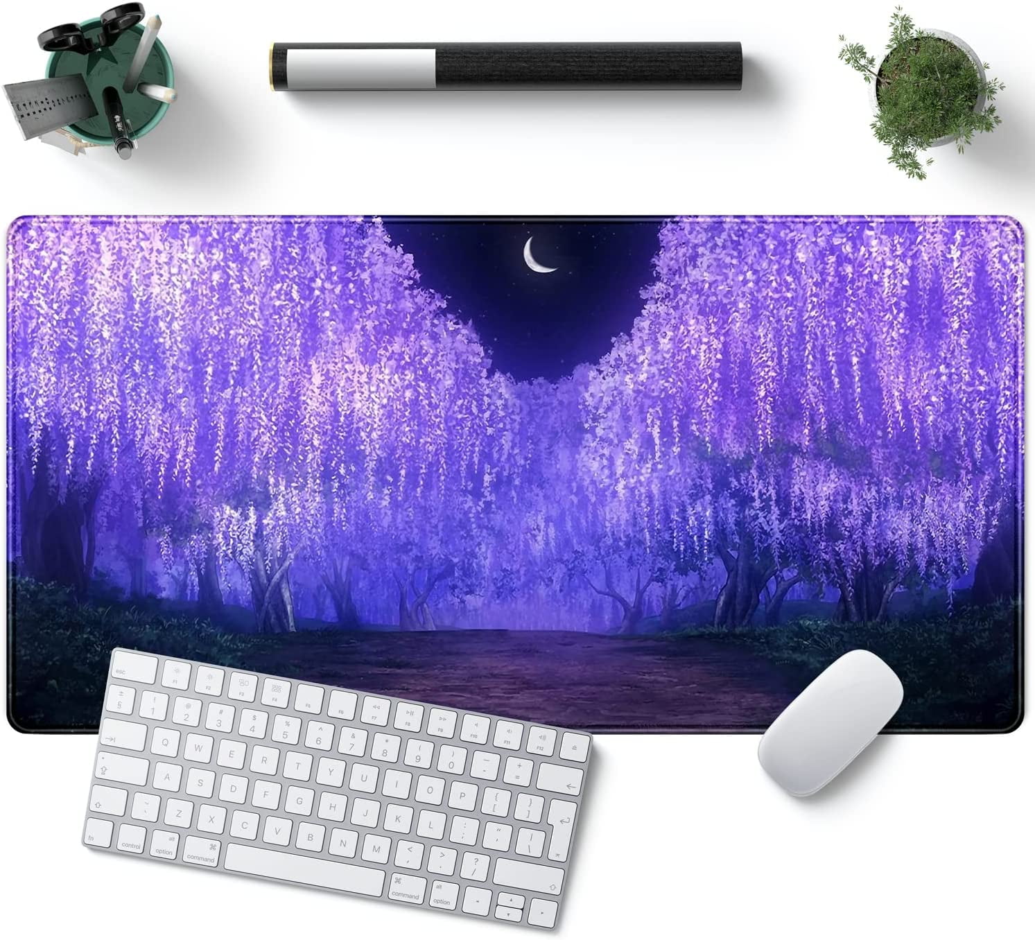 Magical Lavender Lilac Thin Desk Mat