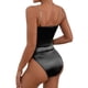 thumbnail image 4 of Body moldeador de moda para mujer, sin mangas, color sólido, ajustado, moldeador de cuerpo., 4 of 6