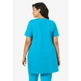 thumbnail image 2 of Roaman's Women's Plus Size Two Pocket Soft Knit Swing Tunic, 2 of 4