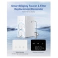 thumbnail image 6 of 600 GPD Tankless RO System, 8-Stage Under Sink Water Filter with Smart Faucet - High Flow Rate, 2:1 Pure to Drain, Quick Filter Change, 6 of 7