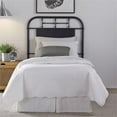 thumbnail image 2 of Vintage Series Metal Twin Metal Headboard - Black, 2 of 2