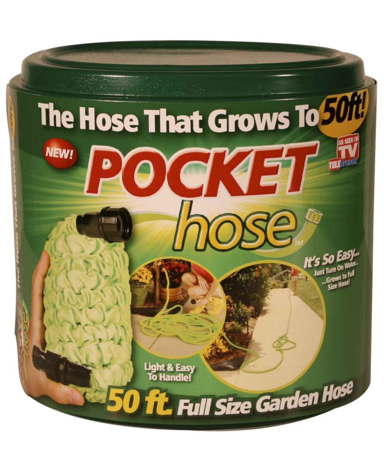As Seen on TV Pocket Hose, 50'